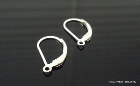 Sterling Silver Ear-Wires 'Lever Back' 